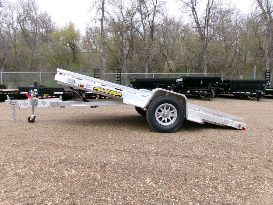 New 2027 Aluma 7712H-TILT-S Utility Trailer