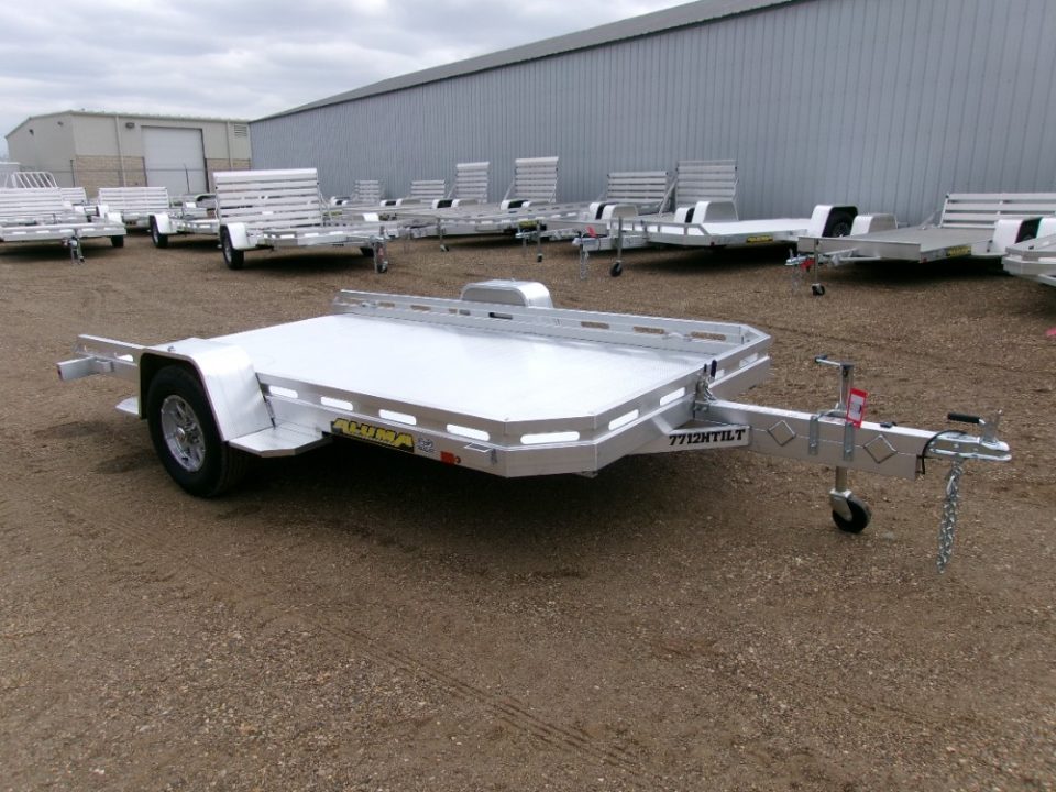 New 2027 Aluma 7712H-TILT-S Utility Trailer