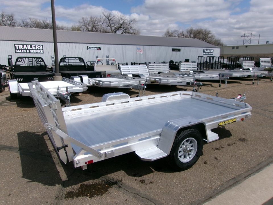 New 2027 Aluma 7712H-S-BT Utility Trailer
