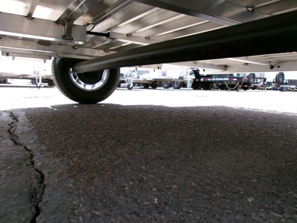 New 2027 Aluma 8012S-EL-BT Utility Trailer