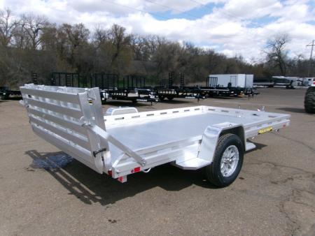 New 2027 Aluma 8012S-EL-BT Utility Trailer