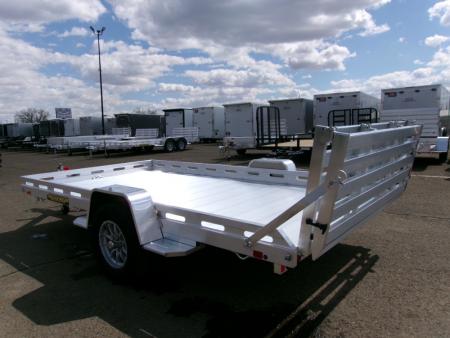 New 2027 Aluma 8012S-EL-BT Utility Trailer