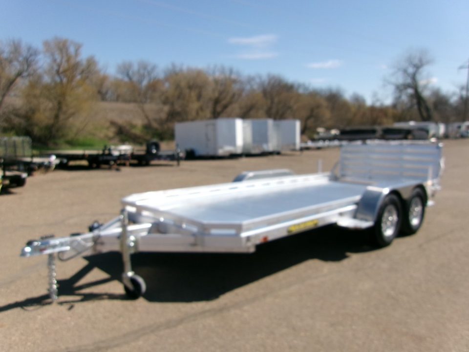 New 2027 Aluma 7816TA-EL-BT-RTD Utility Trailer