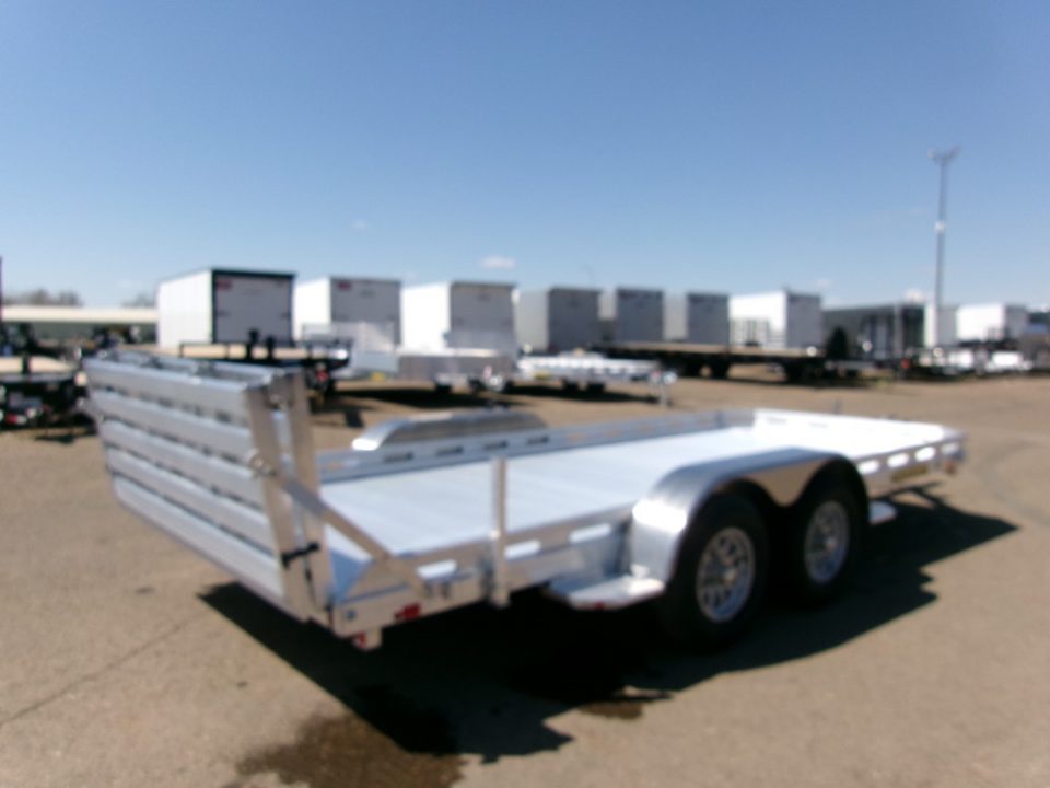 New 2027 Aluma 7816TA-EL-BT-RTD Utility Trailer