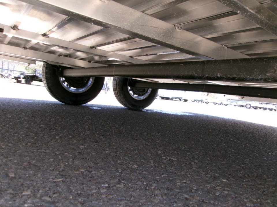 New 2027 Aluma 7816TA-EL-BT-RTD Utility Trailer