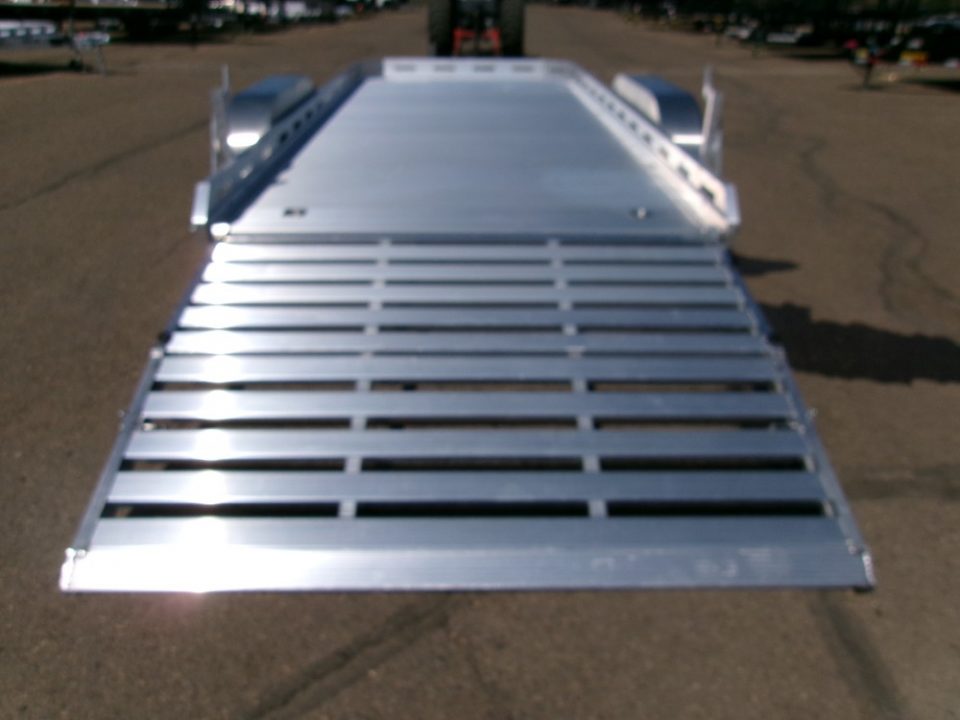 New 2027 Aluma 7816TA-EL-BT-RTD Utility Trailer