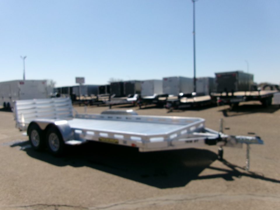 New 2027 Aluma 7816TA-EL-BT-RTD Utility Trailer
