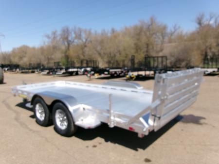 New 2027 Aluma 7816TA-EL-BT-RTD Utility Trailer