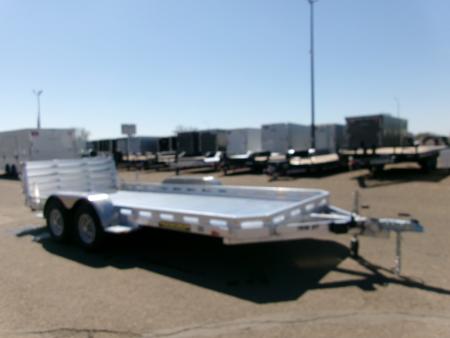 New 2027 Aluma 7816TA-EL-BT-RTD Utility Trailer