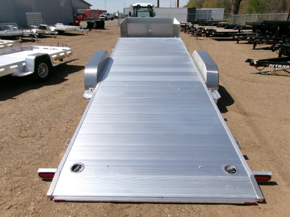 New 2027 Aluma 8220H-ANV-TILT-TA-EL-RTD Car Hauler