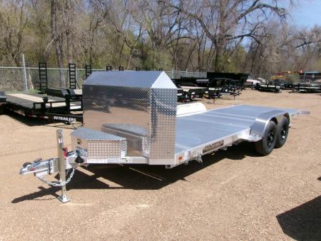 New 2027 Aluma 8220H-ANV-TILT-TA-EL-RTD Car Hauler