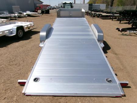 New 2027 Aluma 8220H-ANV-TILT-TA-EL-RTD Car Hauler