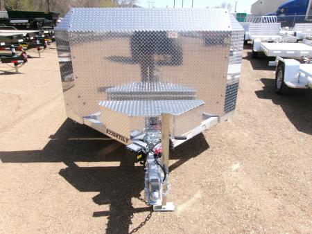 New 2027 Aluma 8220H-ANV-TILT-TA-EL-RTD Car Hauler