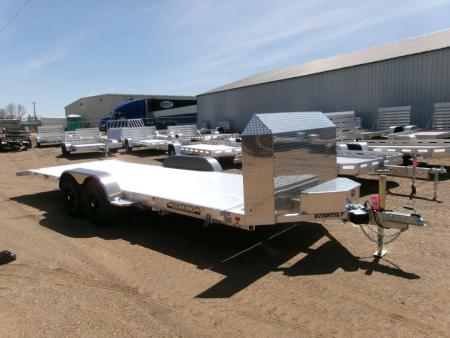 New 2027 Aluma 8220H-ANV-TILT-TA-EL-RTD Car Hauler