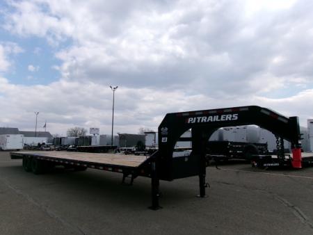 New 2026 PJ Trailers LDQ40D2BSSK-JA01 Flatbed Trailer