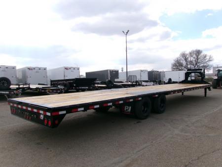 New 2026 PJ Trailers LDQ40D2BSSK-JA01 Flatbed Trailer