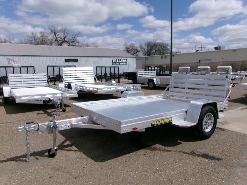 New 2027 Aluma 7210H-S-BT Utility Trailer