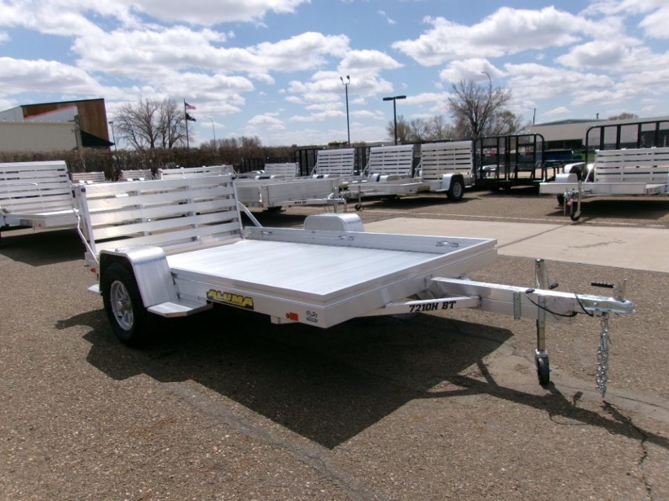 New 2027 Aluma 7210H-S-BT Utility Trailer