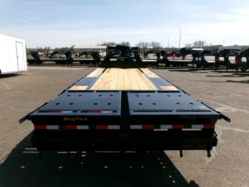 New 2026 Big Tex Trailers 14GN-25D5A-MRBK Equipment Trailer