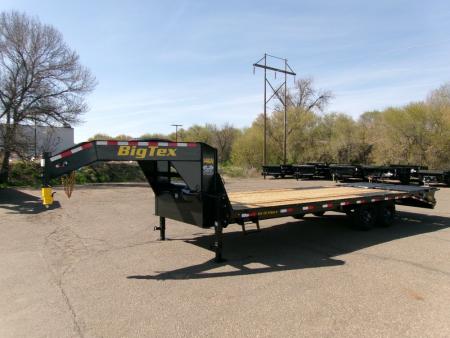 New 2026 Big Tex Trailers 14GN-25D5A-MRBK Equipment Trailer