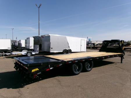 New 2026 Big Tex Trailers 14GN-25D5A-MRBK Equipment Trailer