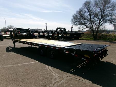 New 2026 Big Tex Trailers 14GN-25D5A-MRBK Equipment Trailer