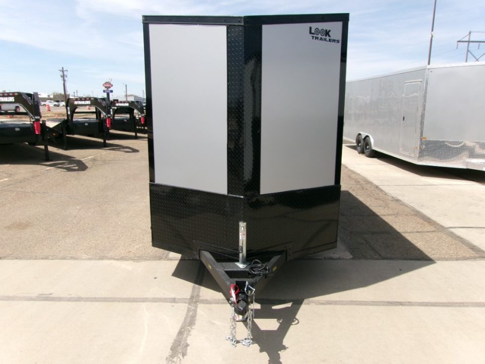 New 2026 Look Trailers 6X12 ELEMENT SE FLAT TOP SLOPED V NOSE Cargo / Enclosed Trailer
