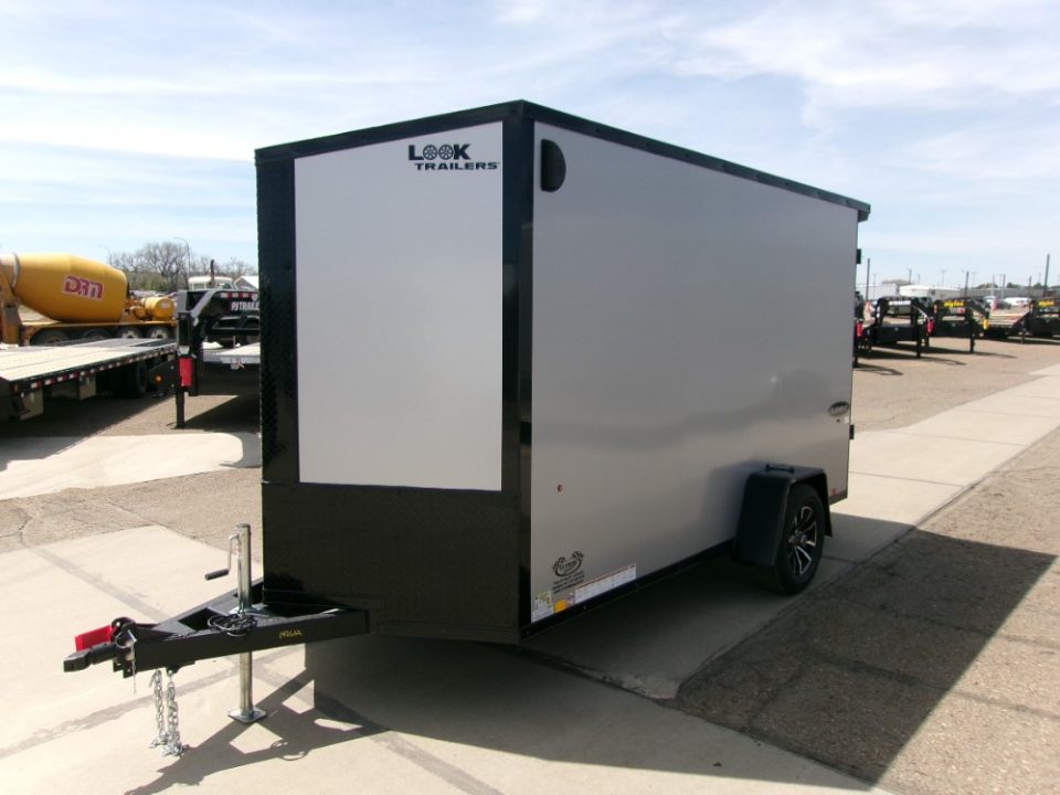 New 2026 Look Trailers 6X12 ELEMENT SE FLAT TOP SLOPED V NOSE Cargo / Enclosed Trailer