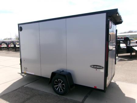 New 2026 Look Trailers 6X12 ELEMENT SE FLAT TOP SLOPED V NOSE Cargo / Enclosed Trailer