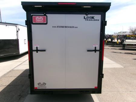 New 2026 Look Trailers 6X12 ELEMENT SE FLAT TOP SLOPED V NOSE Cargo / Enclosed Trailer