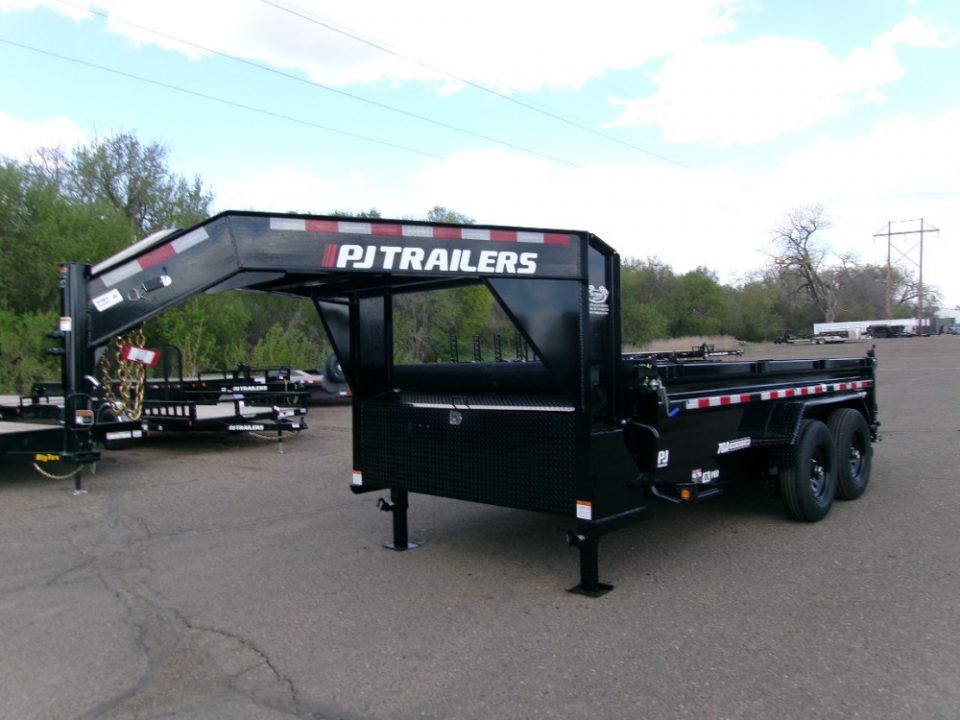 New 2027 PJ Trailers DLR1472BDSK-BYSC Dump Trailer