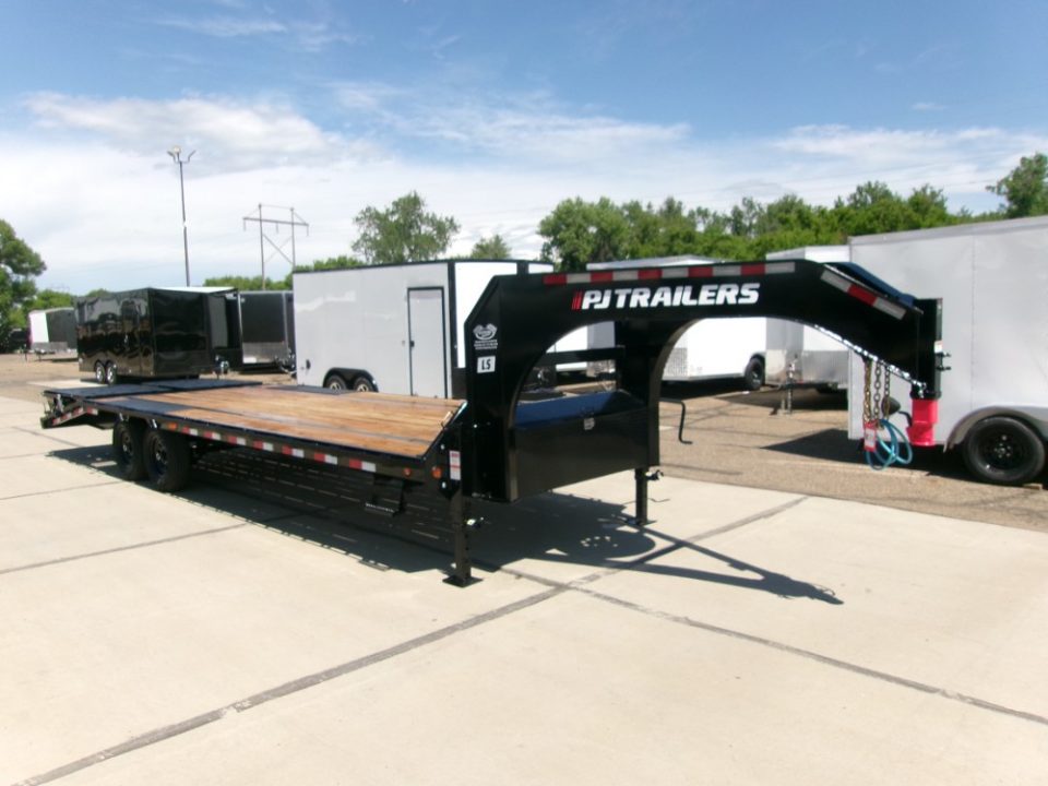 New 2027 PJ Trailers LSQ2672BSWK Flatbed Trailer
