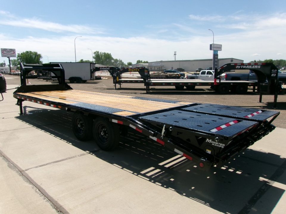 New 2027 PJ Trailers LSQ2672BSWK Flatbed Trailer