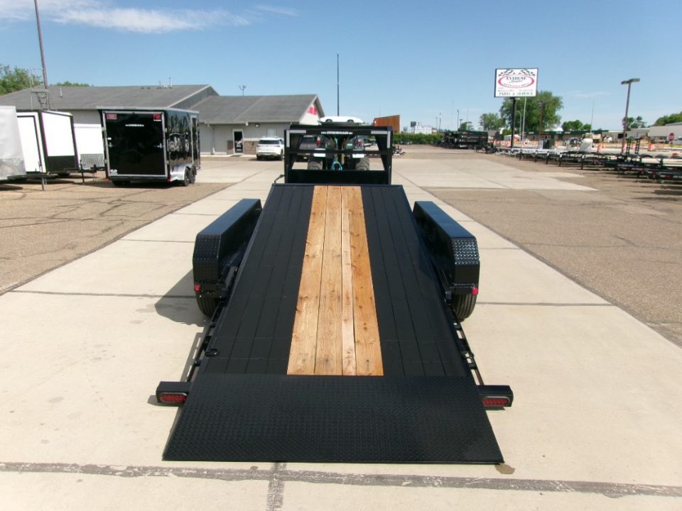 New 2027 PJ Trailers T6R2473BTTK-BWOD-CM12 Equipment Trailer