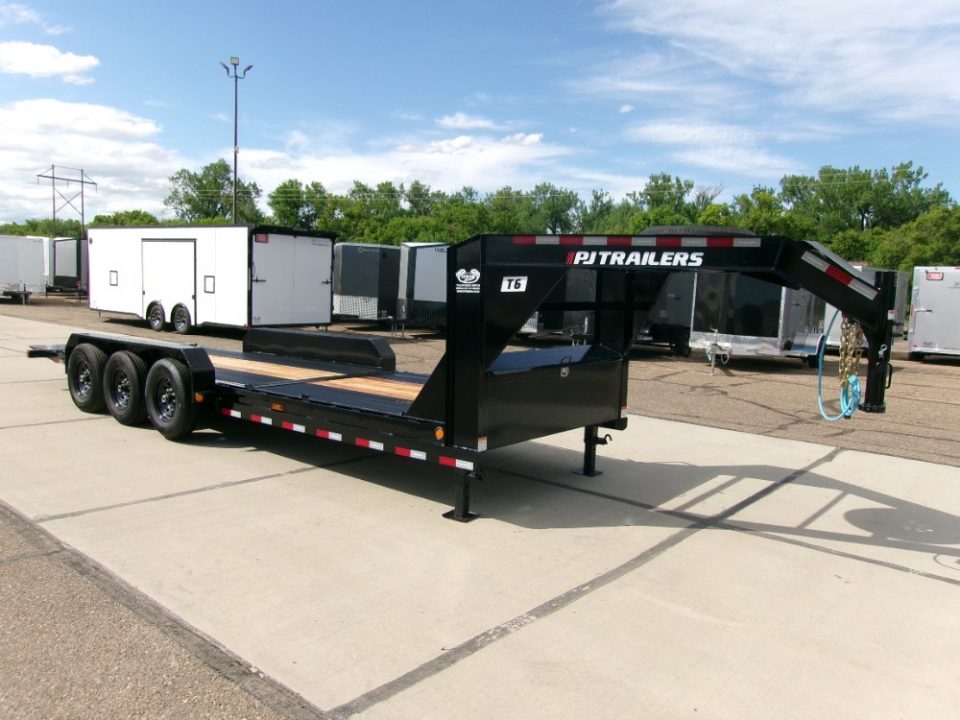 New 2027 PJ Trailers T6R2473BTTK-BWOD-CM12 Equipment Trailer