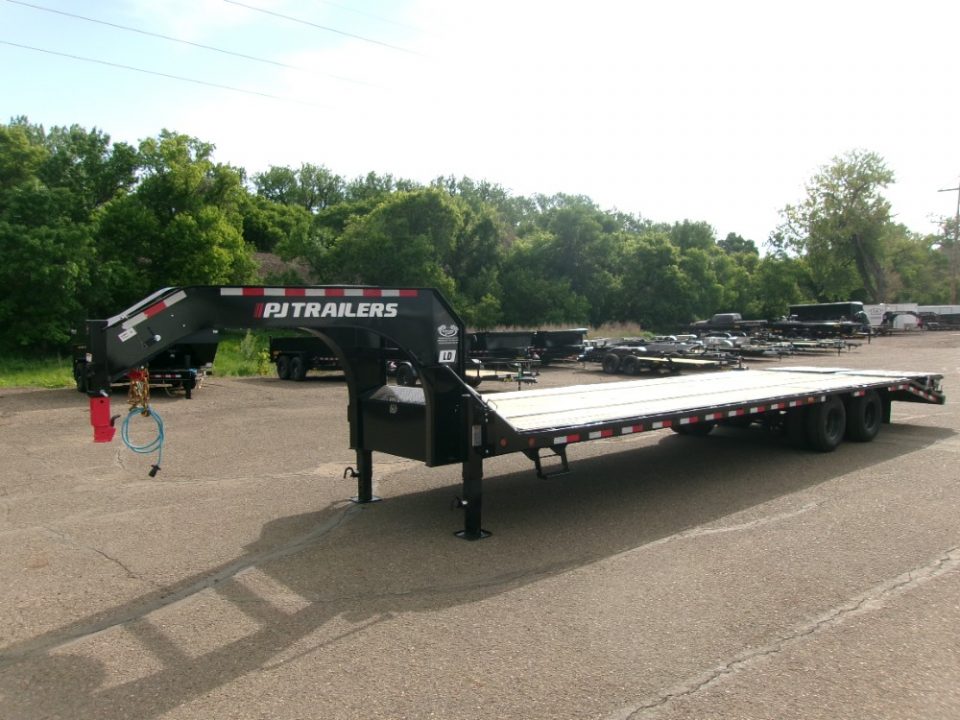 New 2027 PJ Trailers LDQ32C2BSWK-JA01 Flatbed Trailer