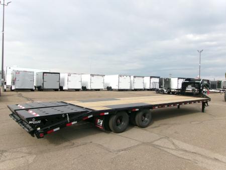 New 2027 PJ Trailers LDQ32C2BSWK-JA01 Flatbed Trailer