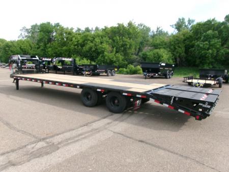 New 2027 PJ Trailers LDQ32C2BSWK-JA01 Flatbed Trailer