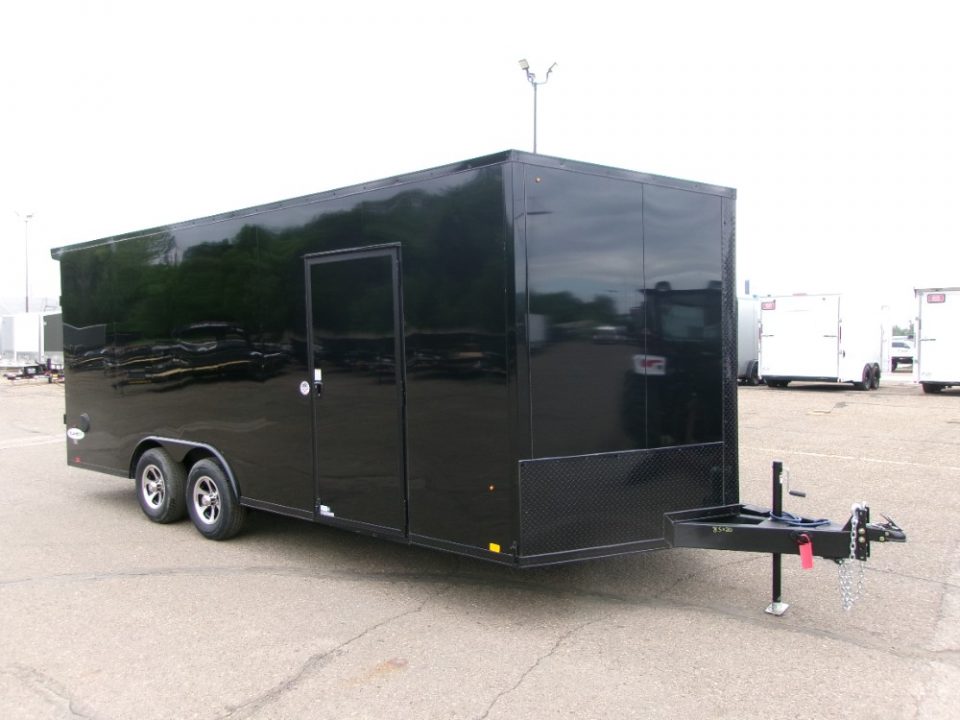 New 2026 Look Trailers 8.5X20 ELEMENT SE FLAT TOP SLOPED V-NOSE  CAR HAULER Cargo / Enclosed Trailer