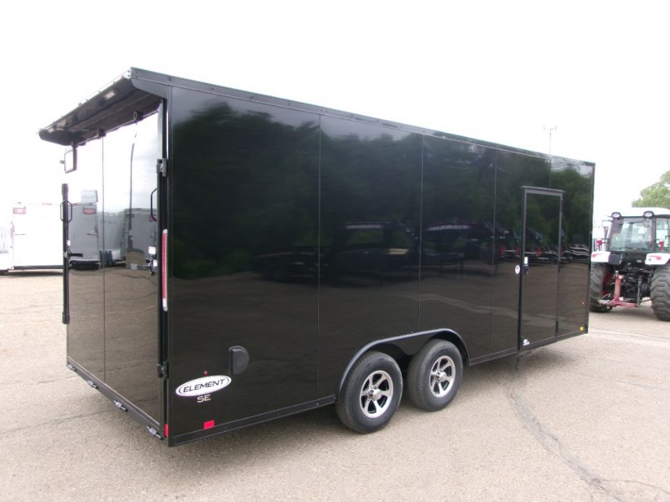 New 2026 Look Trailers 8.5X20 ELEMENT SE FLAT TOP SLOPED V-NOSE  CAR HAULER Cargo / Enclosed Trailer