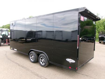 New 2026 Look Trailers 8.5X20 ELEMENT SE FLAT TOP SLOPED V-NOSE  CAR HAULER Cargo / Enclosed Trailer
