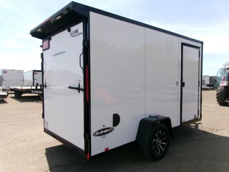 New 2026 Look Trailers 6X12 ELEMENT SE FLAT TOP SLOPED V NOSE Cargo / Enclosed Trailer