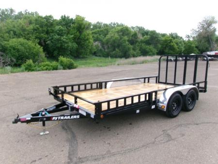 New 2027 PJ Trailers UL21632CSBK-ATVR-SP02 Utility Trailer