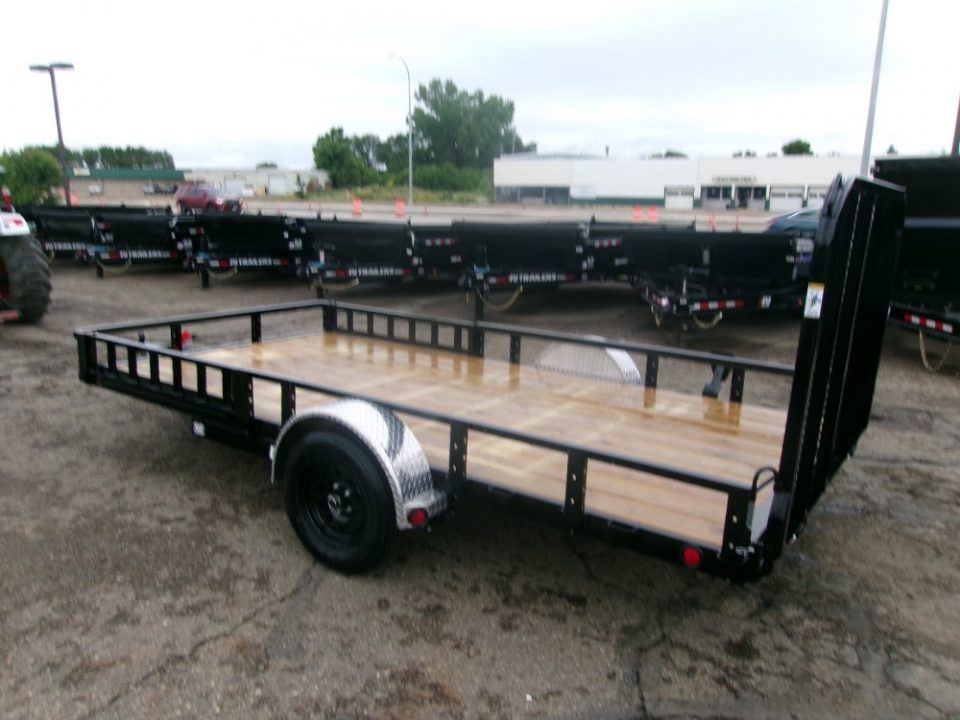 New 2027 PJ Trailers U821431DSFK-ATVR-SP02 Utility Trailer