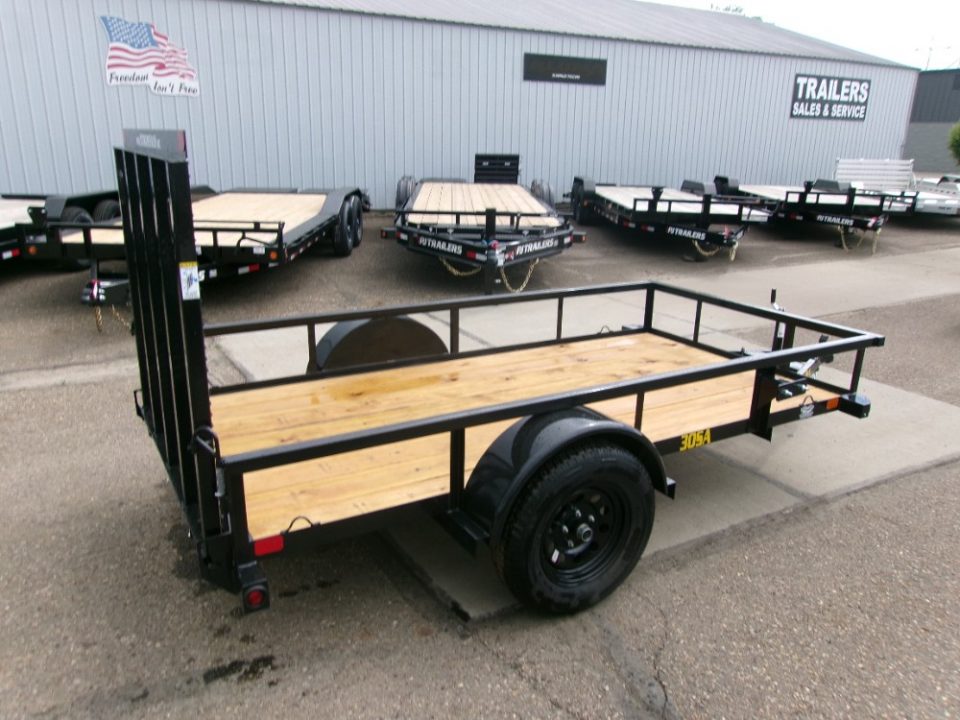 New 2027 Big Tex Trailers 30SA-10R1A-4PBK Utility Trailer
