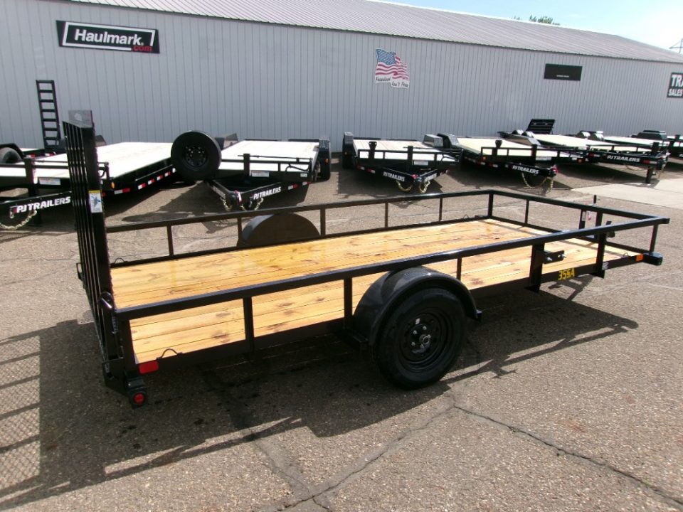 New 2027 Big Tex Trailers 35SA-14R1A-4PBK Utility Trailer