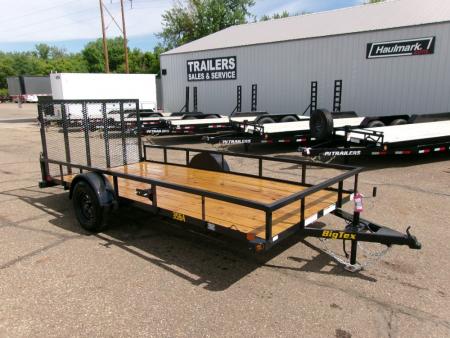 New 2027 Big Tex Trailers 35SA-14R1A-4PBK Utility Trailer