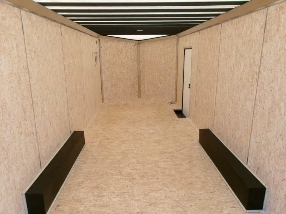 New 2026 Look Trailers 8.5X24 ELEMENT SE FLAT TOP SLOPED V-NOSE  CAR HAULER 10K Cargo / Enclosed Trailer