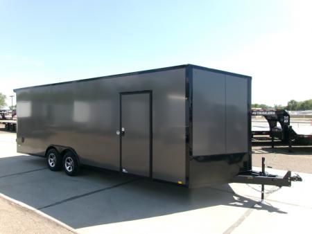 New 2026 Look Trailers 8.5X24 ELEMENT SE FLAT TOP SLOPED V-NOSE  CAR HAULER 10K Cargo / Enclosed Trailer