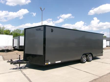 New 2026 Look Trailers 8.5X24 ELEMENT SE FLAT TOP SLOPED V-NOSE  CAR HAULER 10K Cargo / Enclosed Trailer
